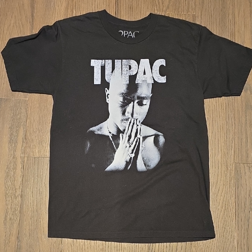 Tupac Black Graphic Tee